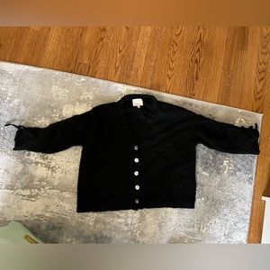 Cinq A Sept Black Cardigan Size XS